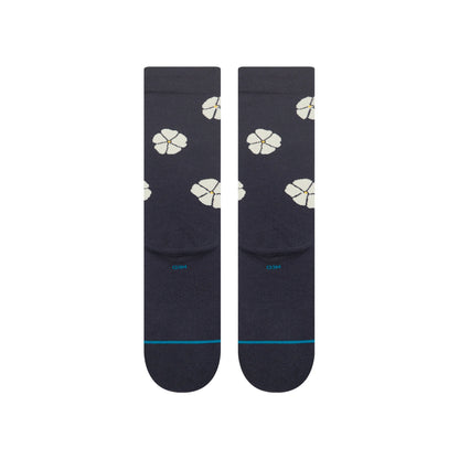 Floral Crew - Navy - LG
