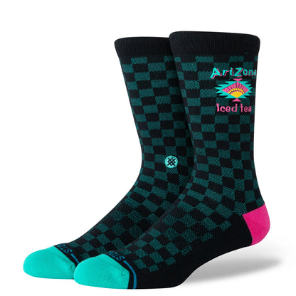 Arizona Iced Tea X Stance Crew Socks - Black - LG