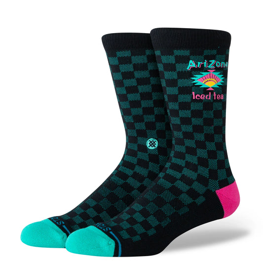 Arizona Iced Tea X Stance Crew Socks - Black - LG