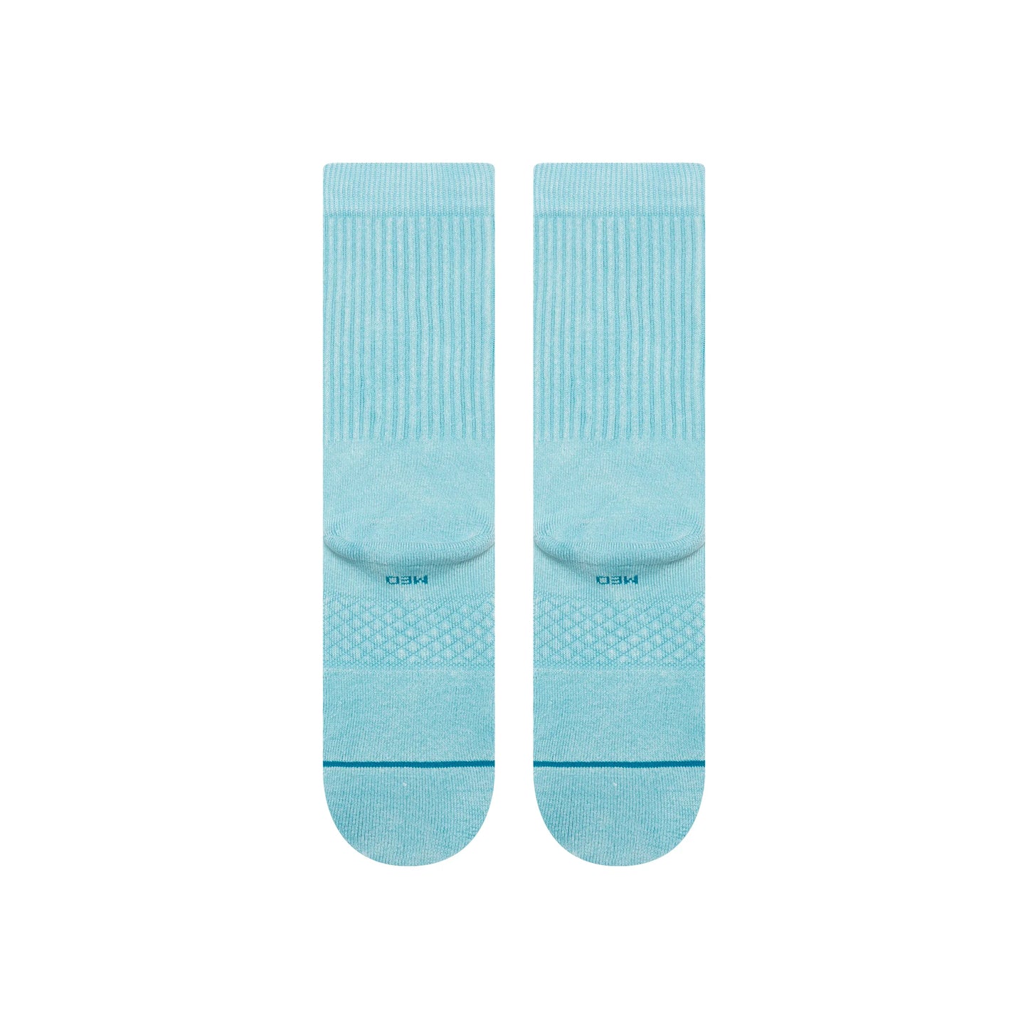 Icon Dyed Crew Socks - Electric Blue