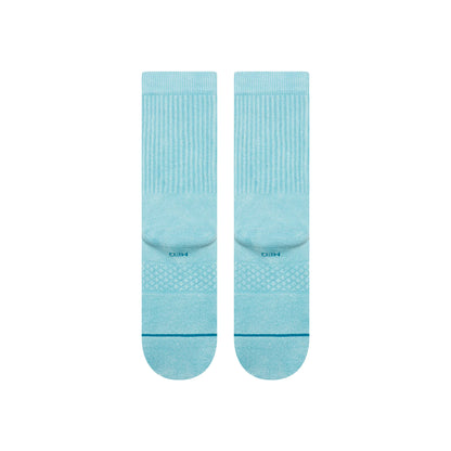 Icon Dyed Crew Socks - Electric Blue
