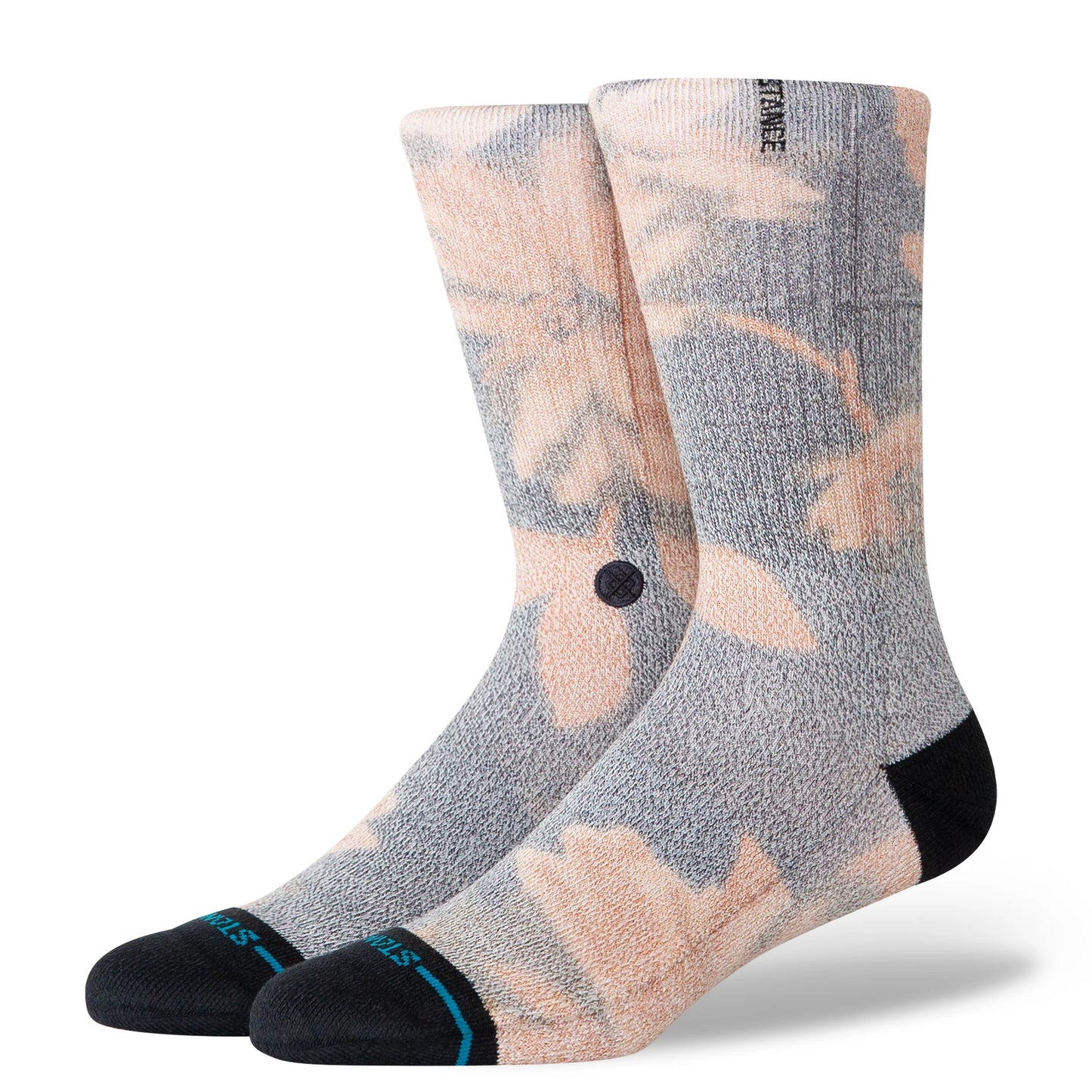 Jumbo Squishy Marbled Bunny - Charcoal - LG