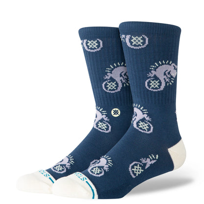 Gecko Crew Socks - Purple - LG