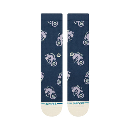 Gecko Crew Socks - Purple - LG