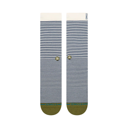 Mini Bar Crew Socks - Olive - LG