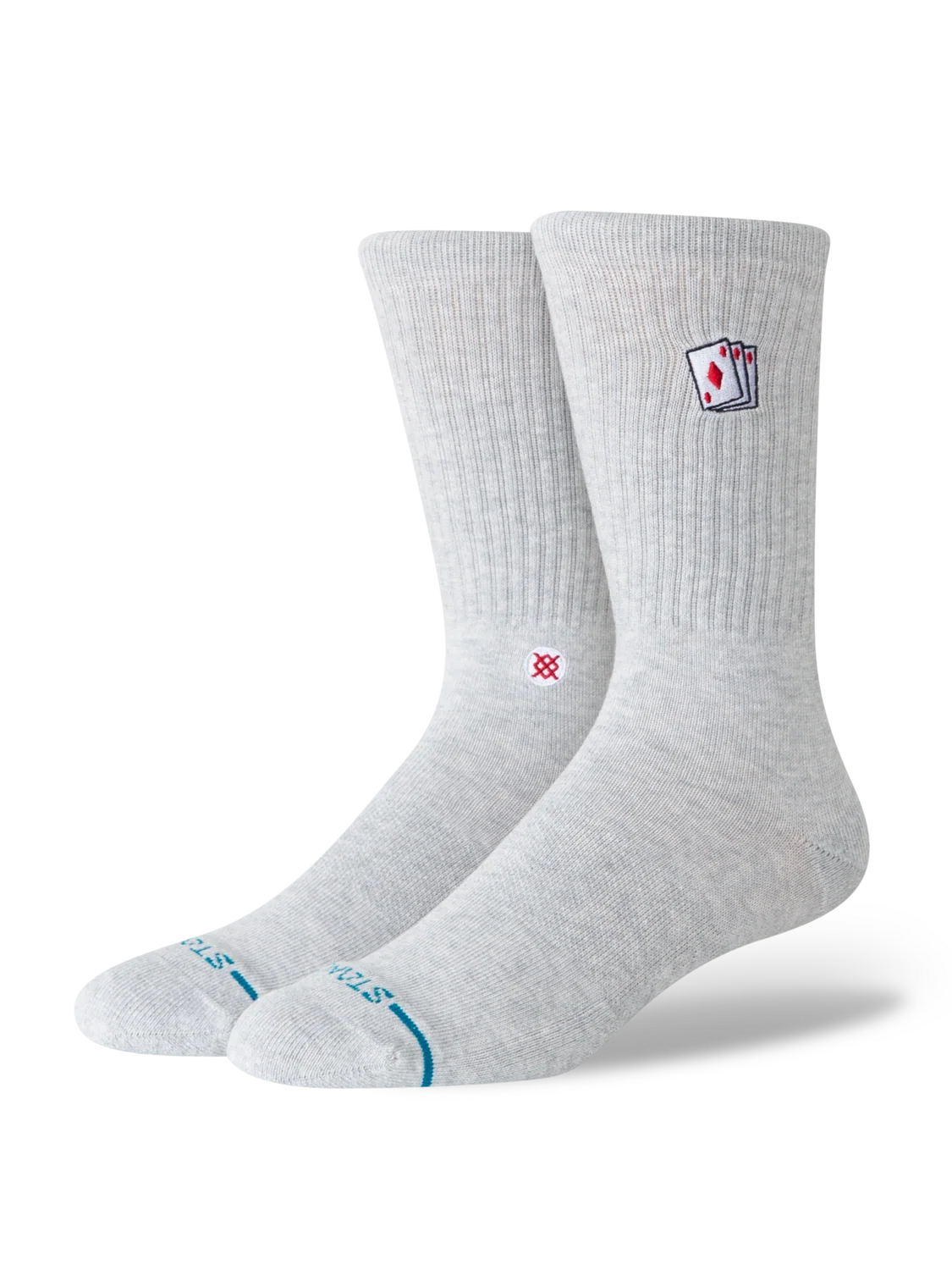 Hit Me Crew - Heather Grey - LG