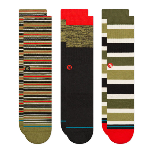 Hahalidayz 3 Pack Crew Socks