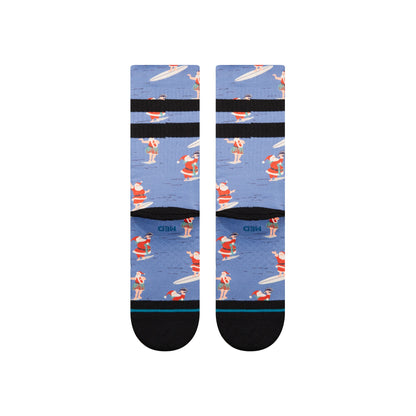 Surfing Santa Crew - Blue