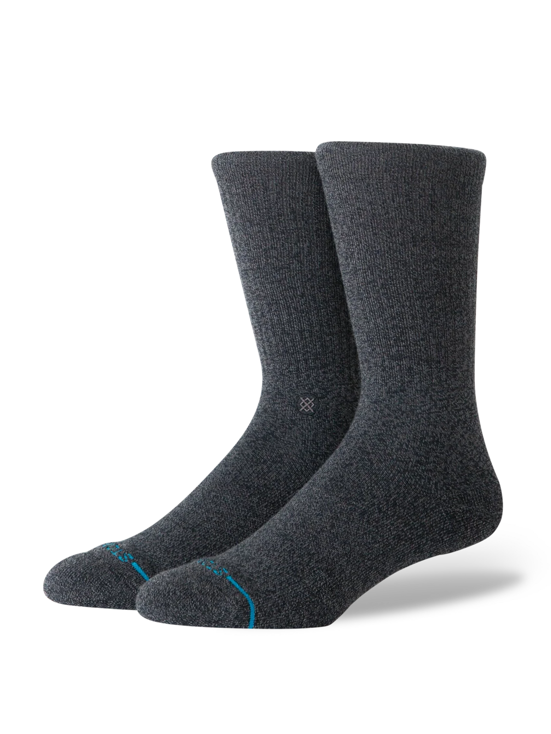 Icon Wool Crew - Black - LG