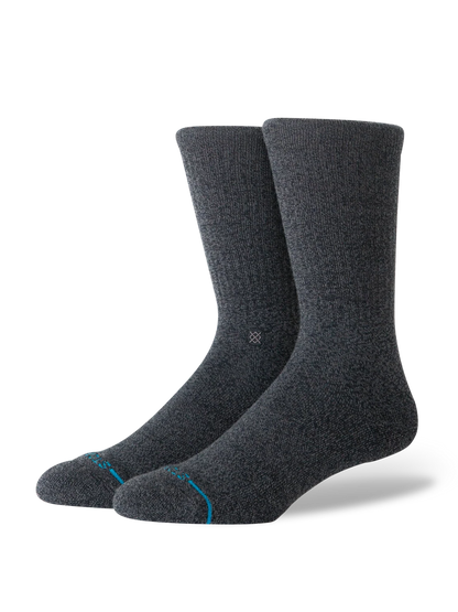 Icon Wool Crew - Black - LG