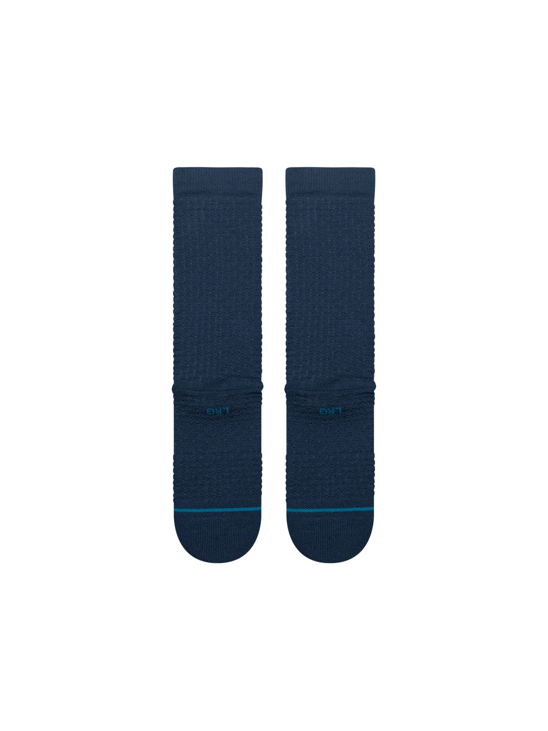 Navy Waffle Crew - LG