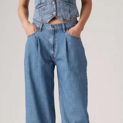 Baggy Dad Wide Leg Jeans - Cause & Effect