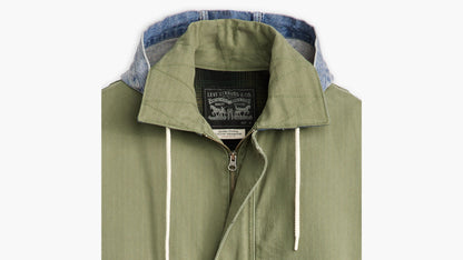 Duboce Hooded Work Jacket - Found a Four Leaf Clover