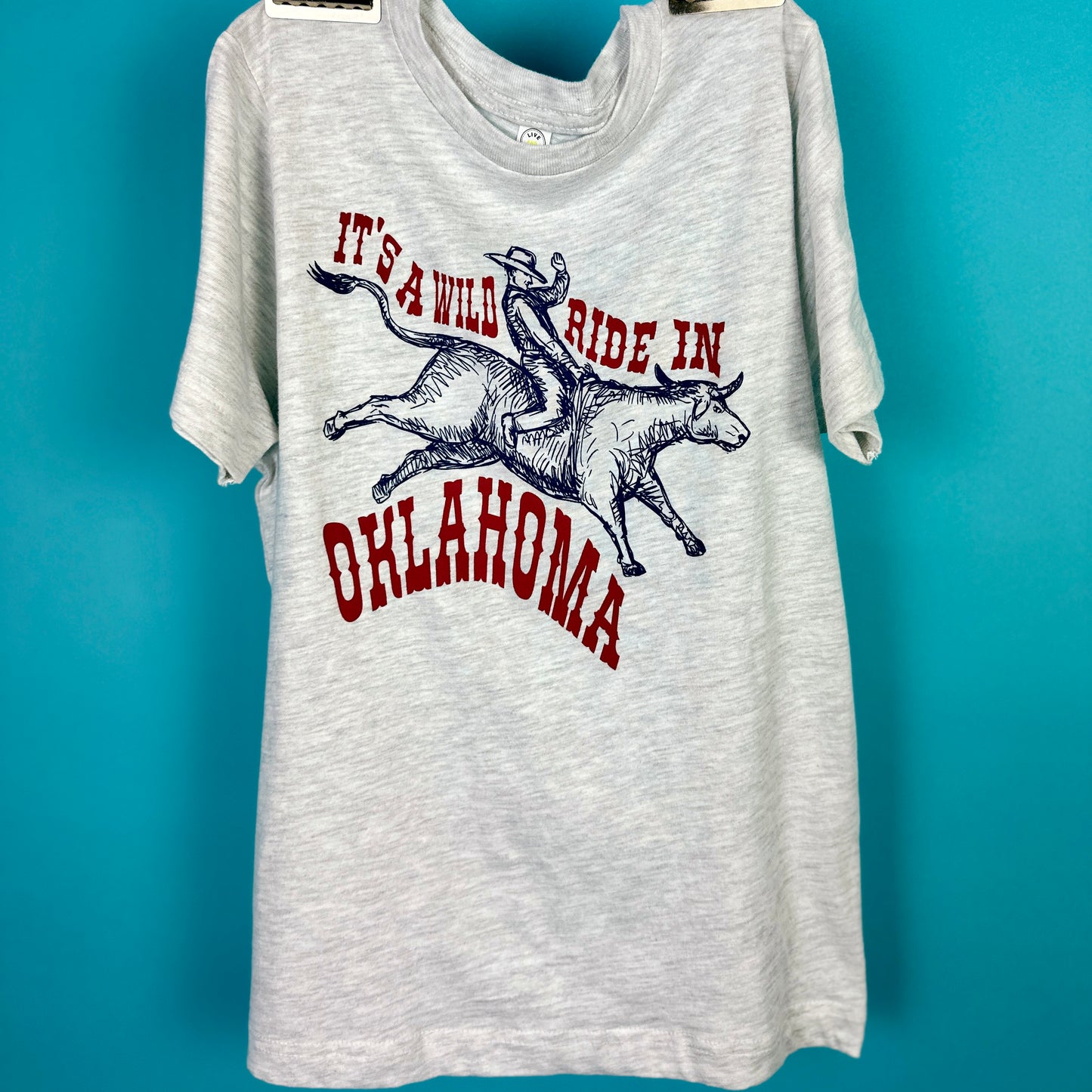 Wild Ride in Oklahoma Kid's Tee