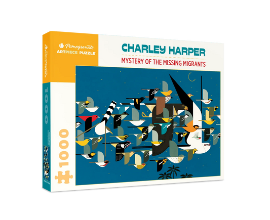 Charley Harper: Mystery of the Missing Migrants 1000-piece Jigsaw Puzzle