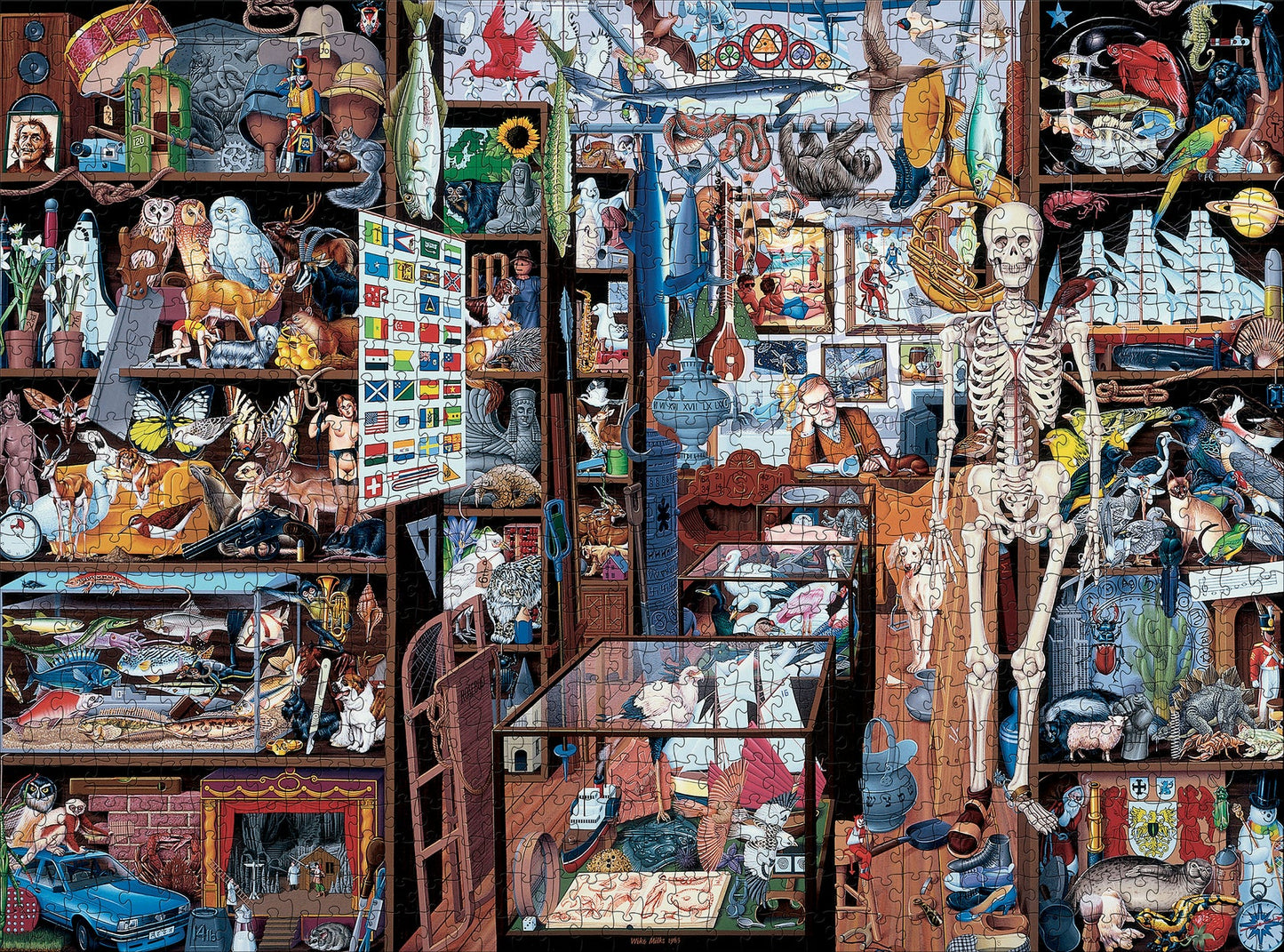 Mike Wilks: The Ultimate Alphabet: The Letter S 1000-piece Jigsaw Puzzle