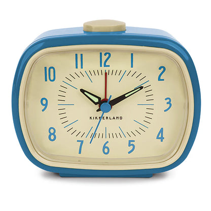 Retro Alarm Clock - Blue