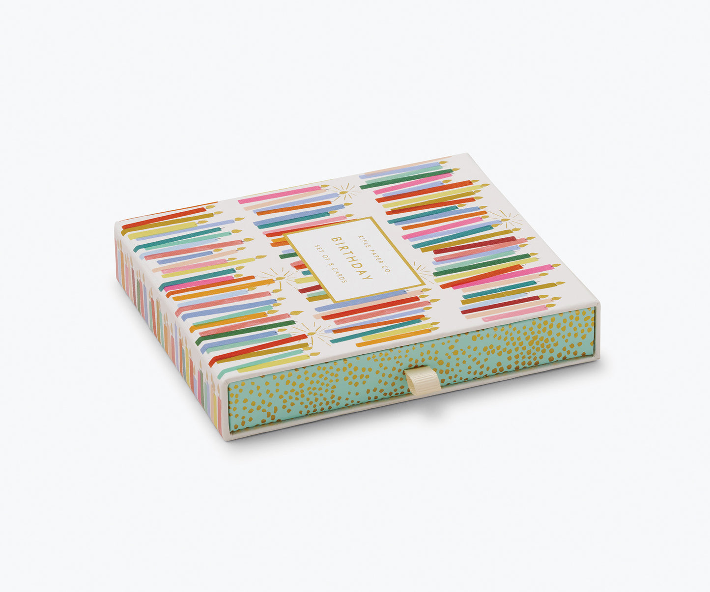 Keepsake Card Box - Birthday Candles