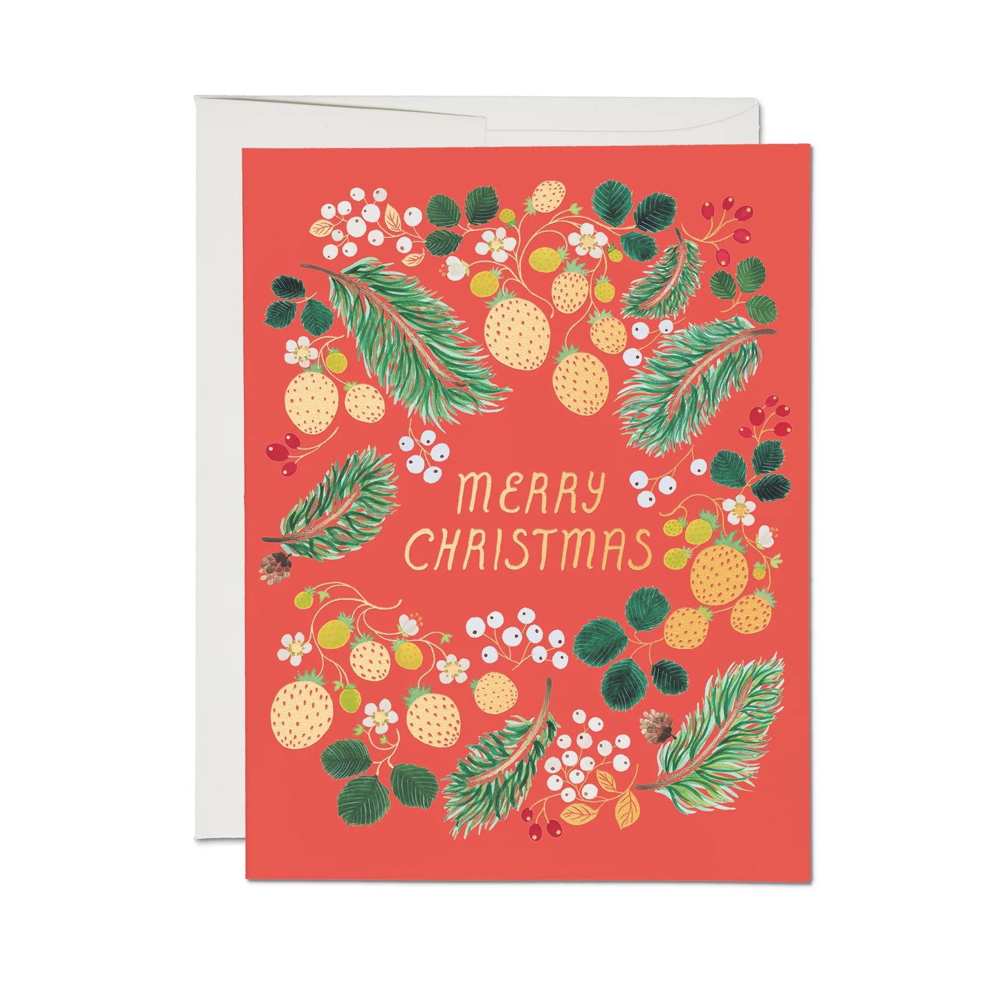 Berry Christmas Greeting Card