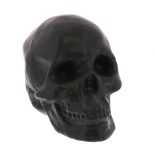 Ceramic Skull - Matte Black