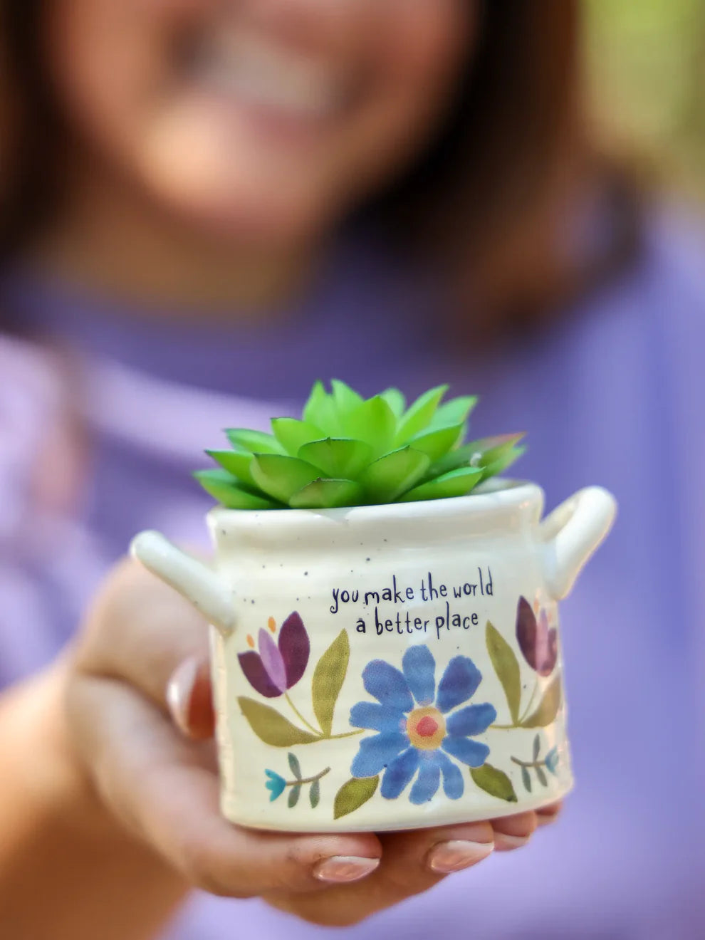 Crock Planter - World Better