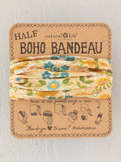 Half Bandeau - Yellow Mandela