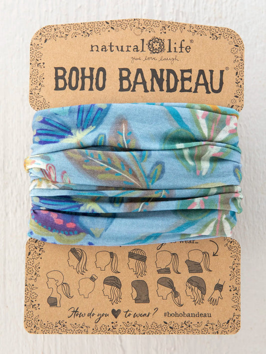 Boho Bandeau - Mandala Folk Garden