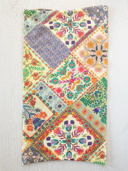 Boho Bandeau - Mandela Patchwork Cream