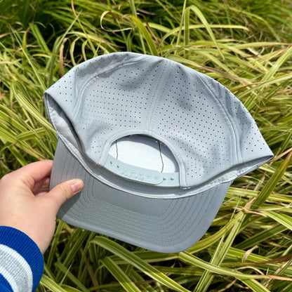OU Perforated Golf Hat - Grey