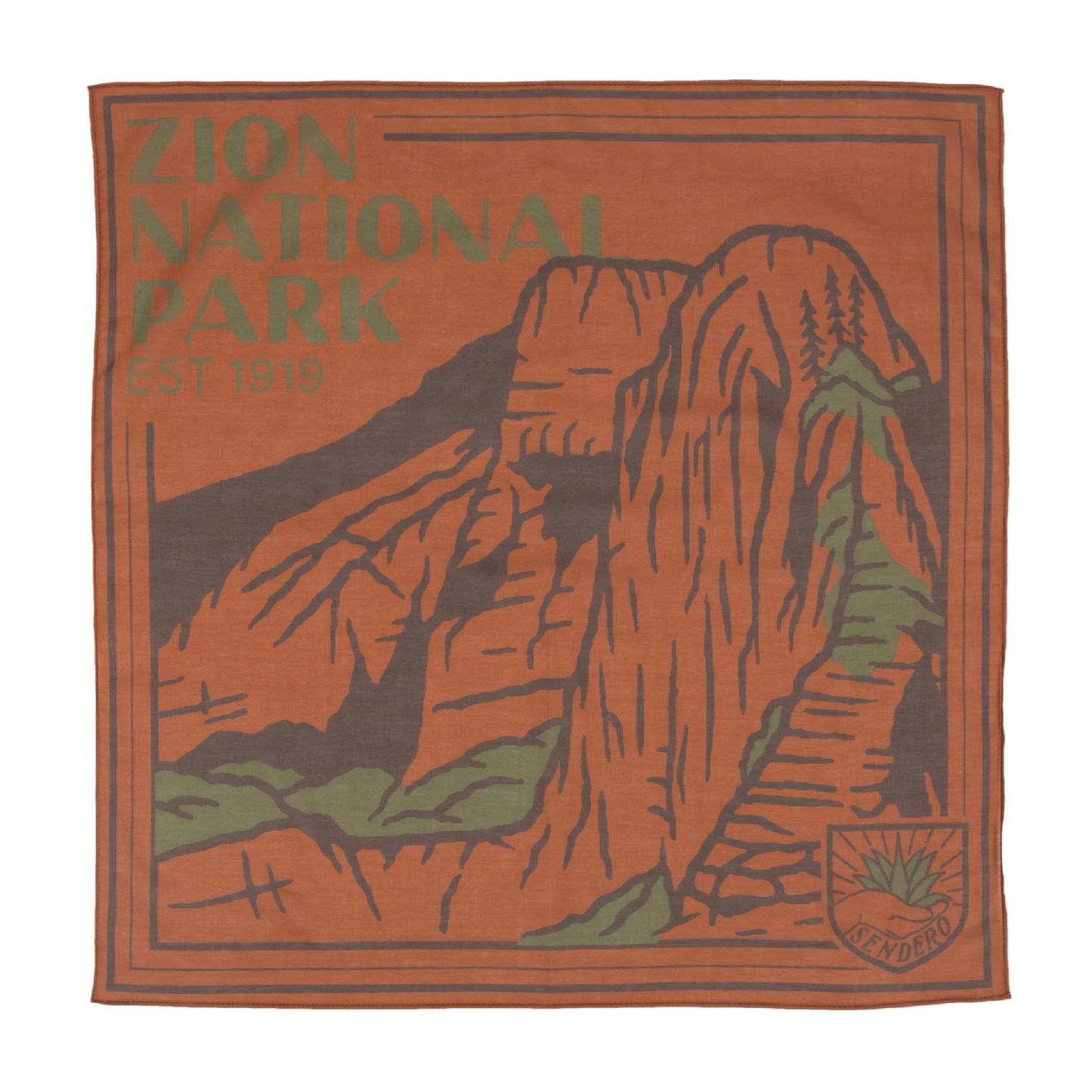 Zion National Park Bandana