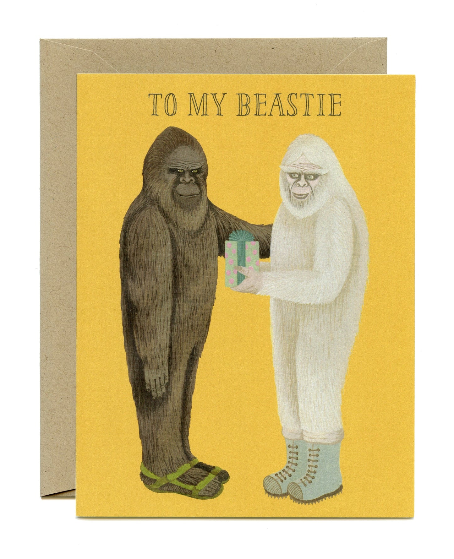 Beastie Bigfoot & Yet Card