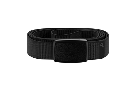 Groove Belt - Low Profile - Black/Black (OSFM)