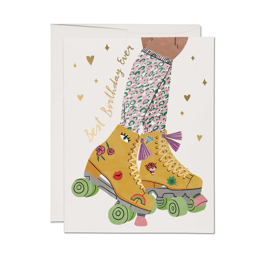 Roller Skate Card