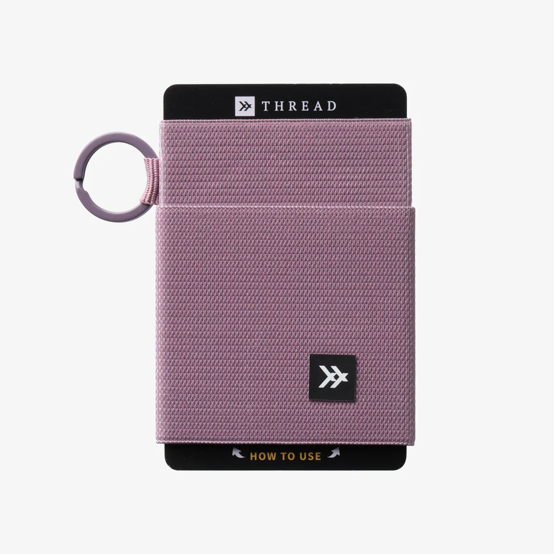 Mauve Elastic Wallet