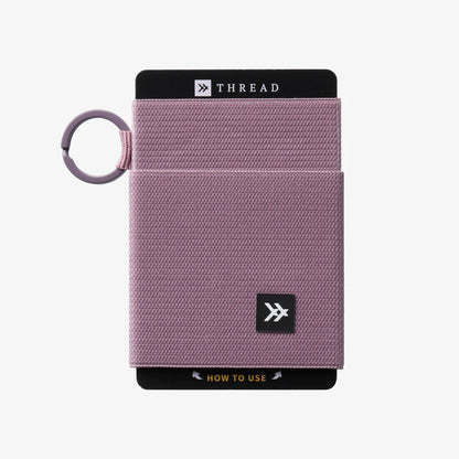 Mauve Elastic Wallet