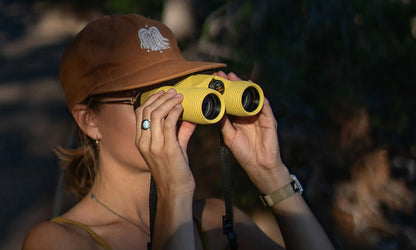 Field Issue 8x32 Waterproof Binoculars - Banana Slug Yellow