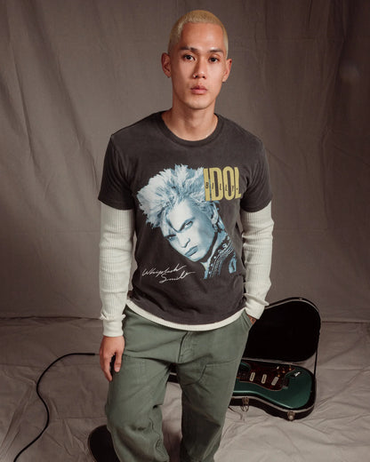 Billy Idol 1987 North American Tour Tee - Black