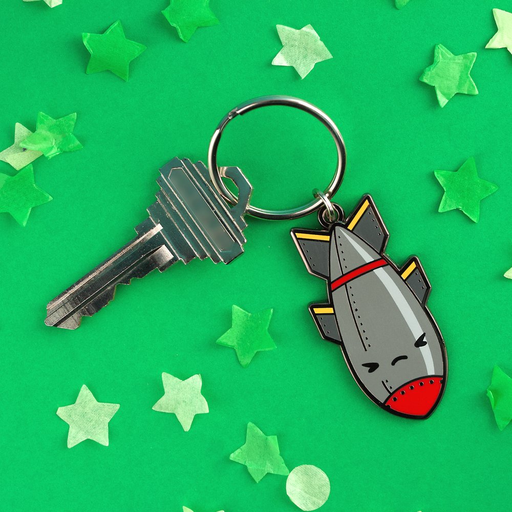 Bombs Away Keychain