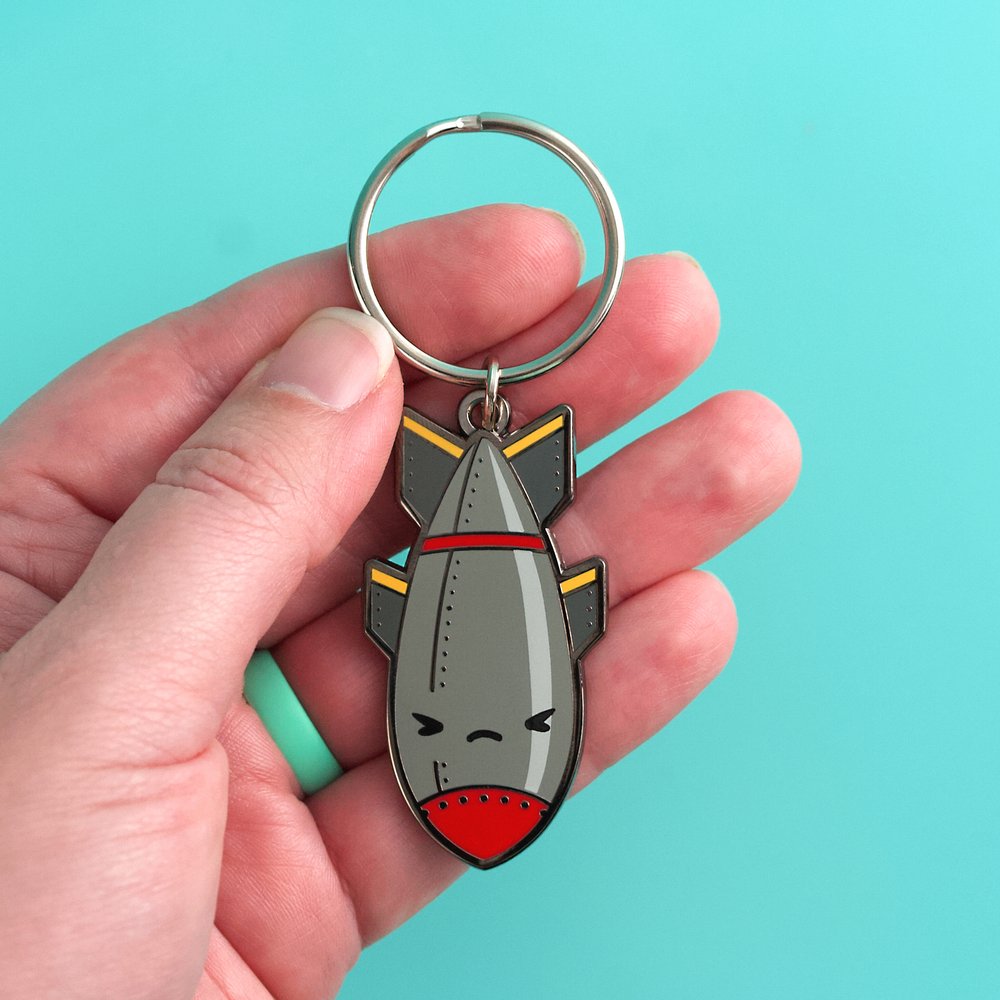 Bombs Away Keychain