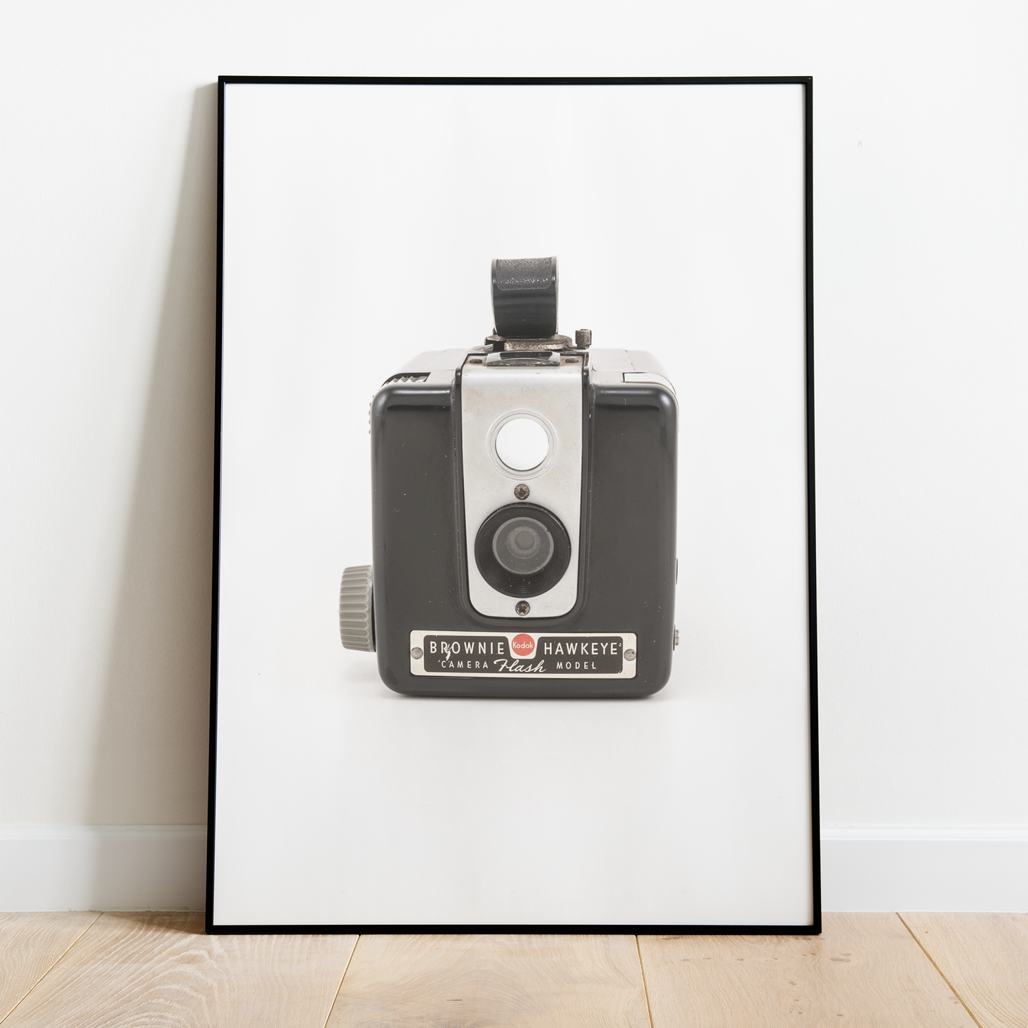 Vintage Brownie Camera Print – Blue Seven