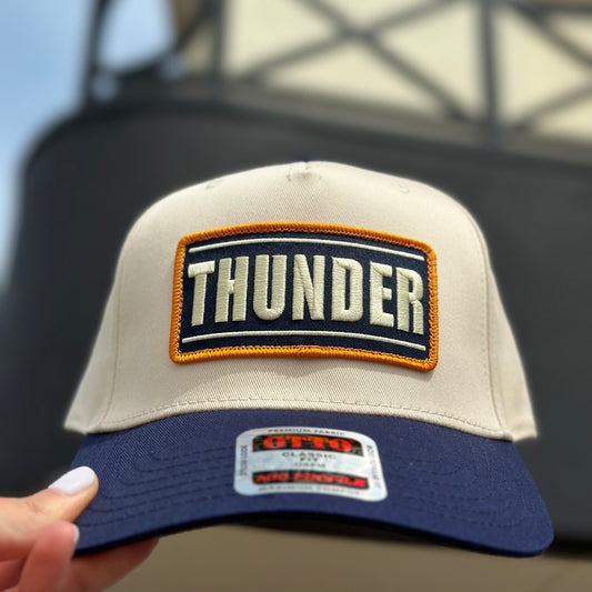 Thunder Hat - Navy/Cream