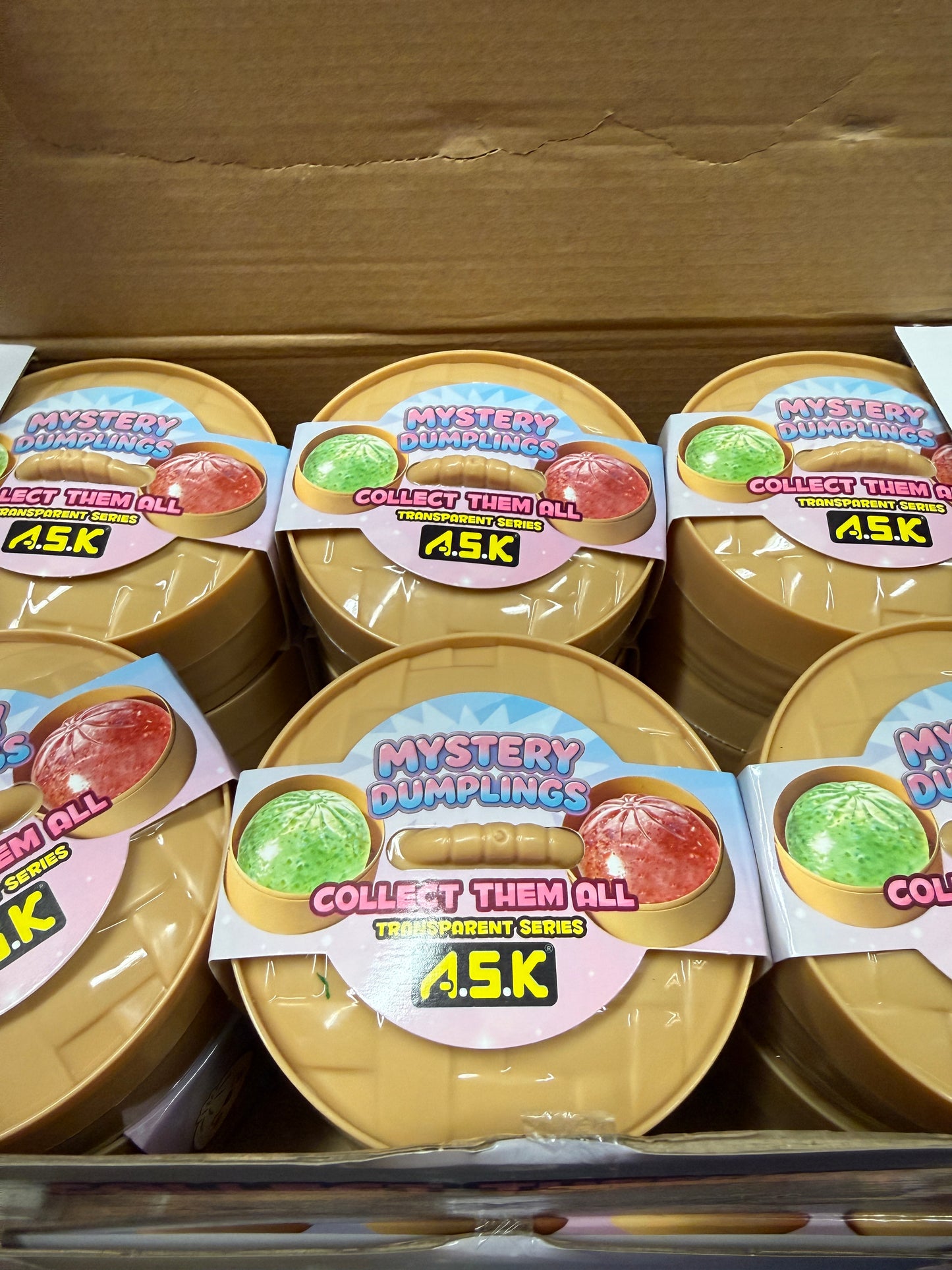 Mystery Squishy Dumplings - Transparent Series