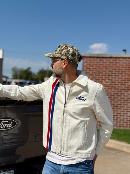 Ford Number One Garage Jacket - Wimbledon White