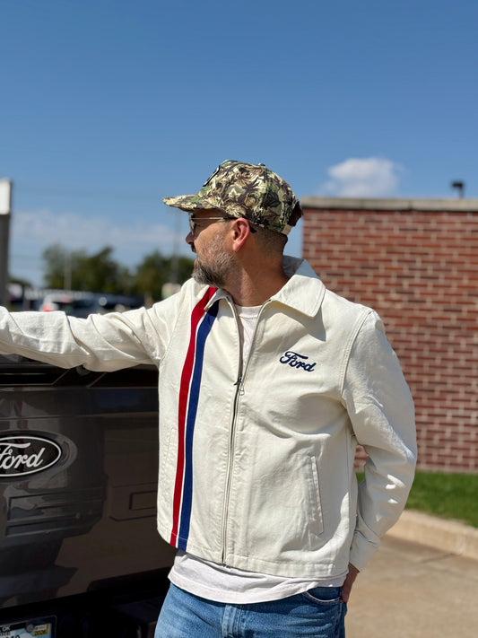 Ford Number One Garage Jacket - Wimbledon White