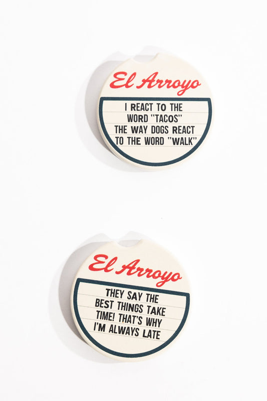 Car Coaster Set - Always Late