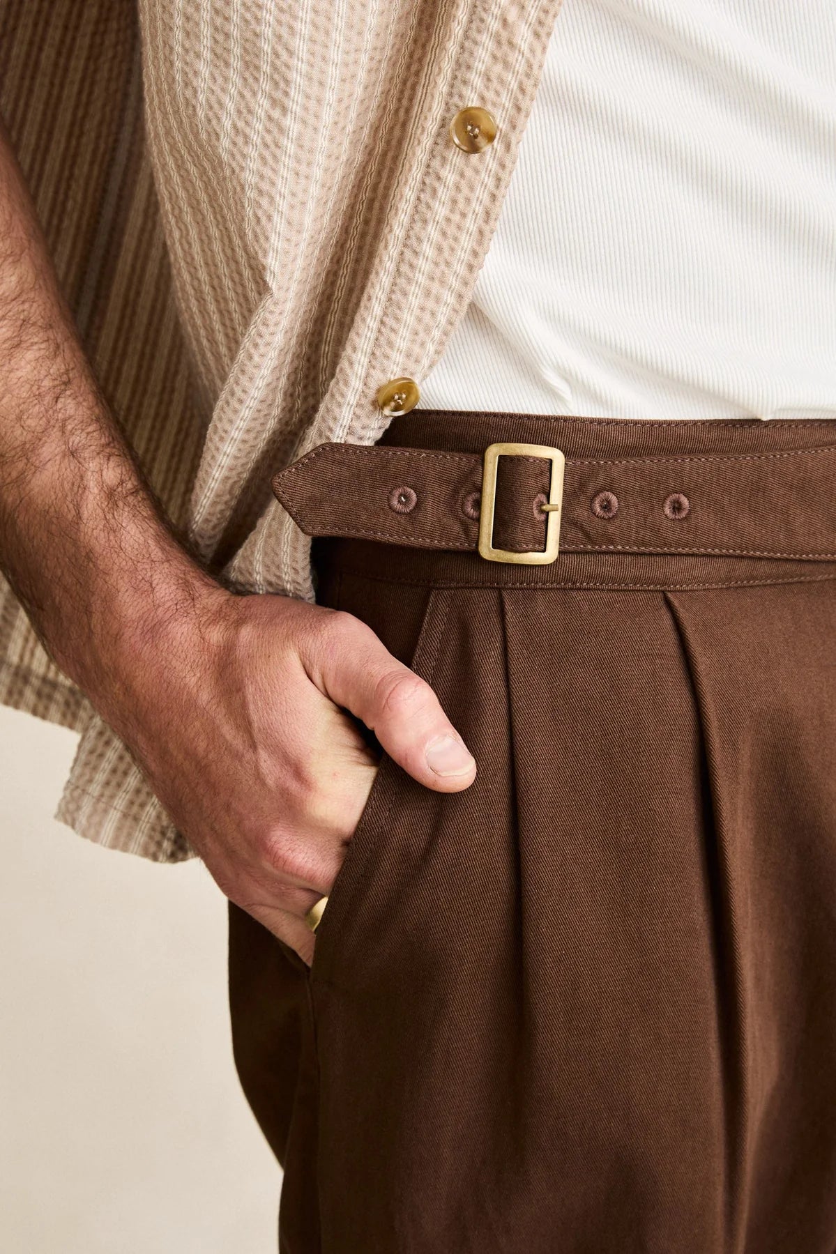 Ghurka Pant - Brown