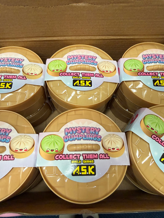 Mystery Squishy Dumplings - Emoji Series