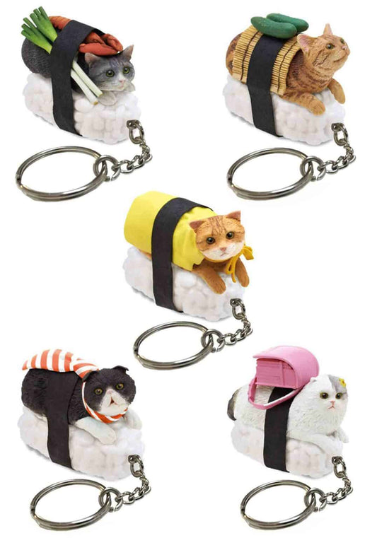 Sushi Cat Keyring Blind Box