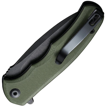 Mini Praxis Linerlock Green