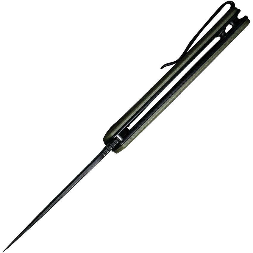 Mini Praxis Linerlock Green